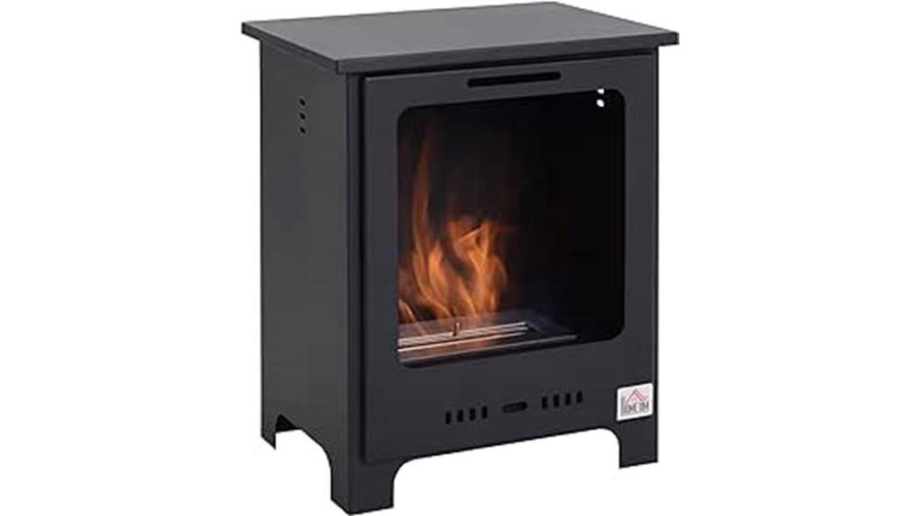 affordable and stylish fireplace