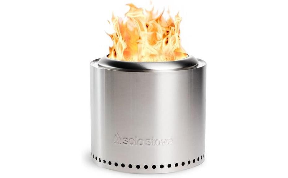 compact and efficient fire pit