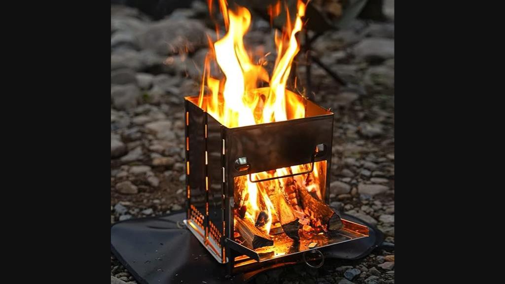 compact and versatile fire stove