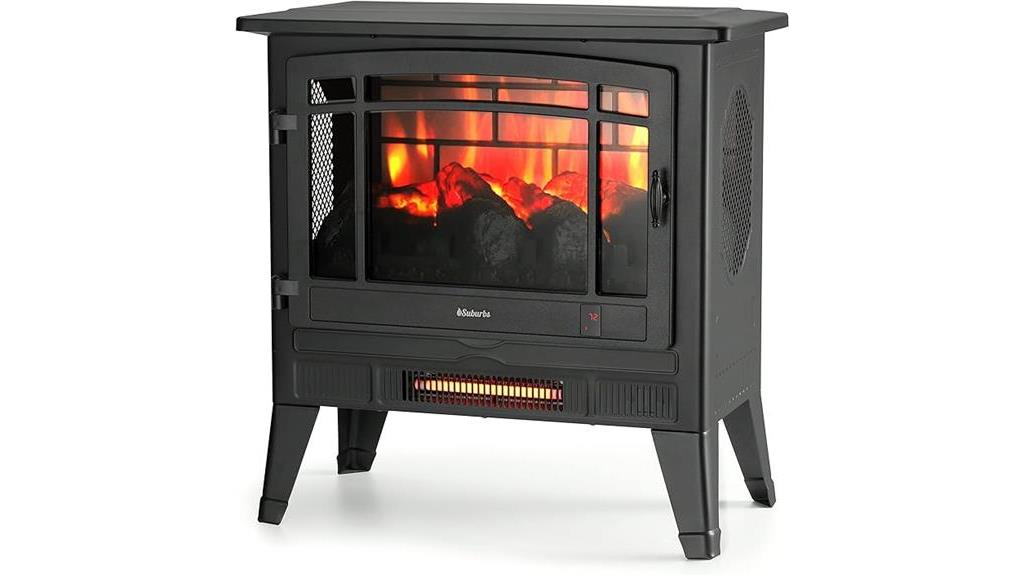 cozy electric fireplace review