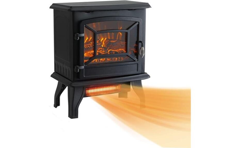 detailed review of arclis 17 freestanding electric fireplace stove
