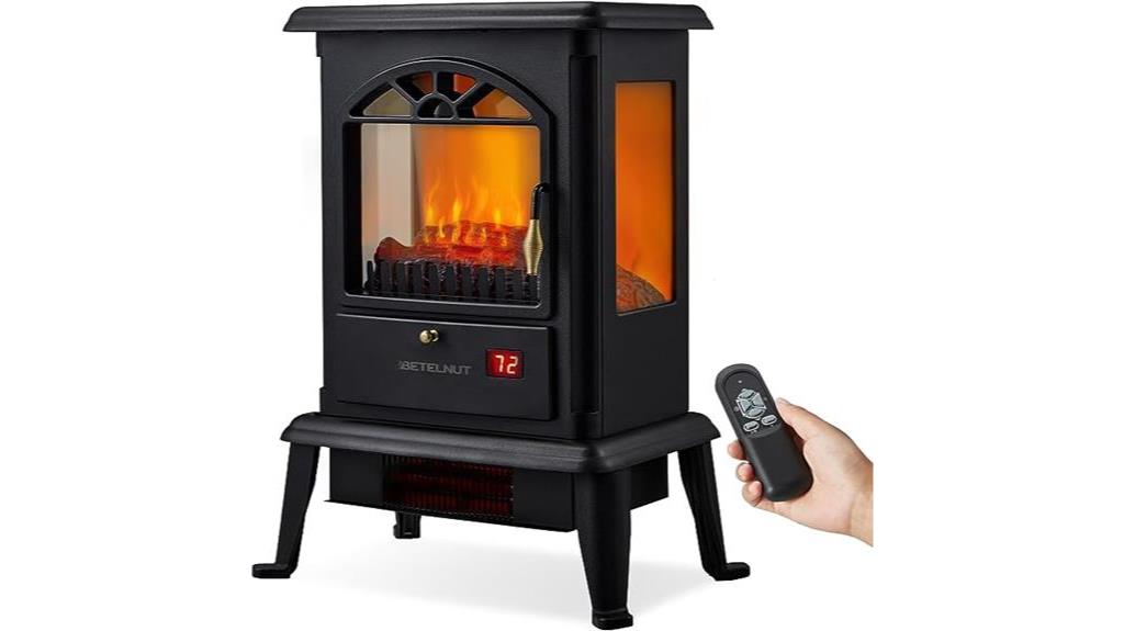detailed review of betelnut 23 electric infrared fireplace stove