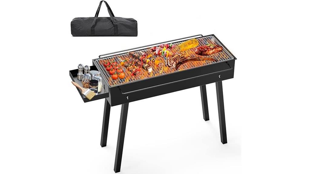 detailed review of bizzoelife 22inch portable fire pit