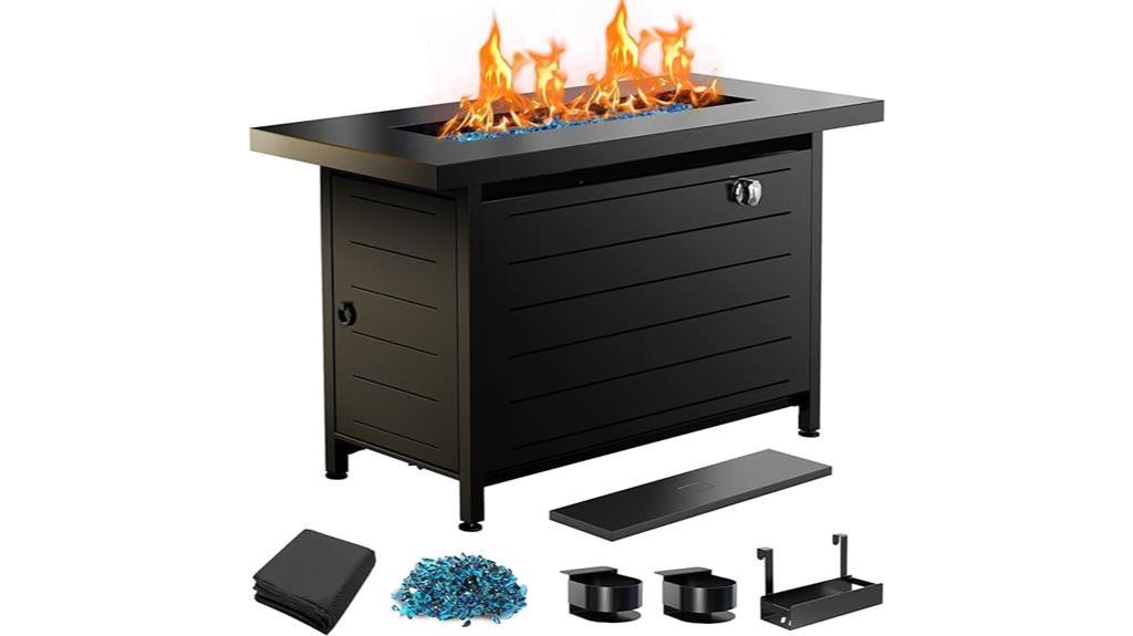 detailed review of ciays 43 fire pit table