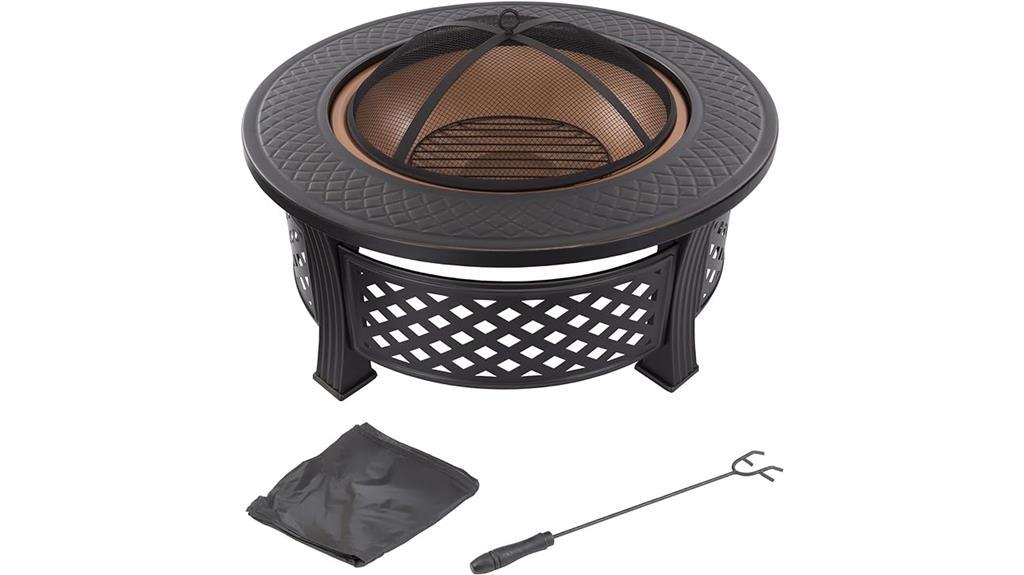 detailed review of fire pit set