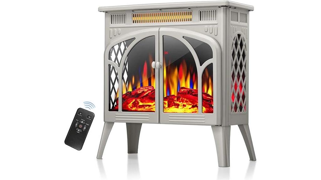 detailed review of kismile electric fireplace stove