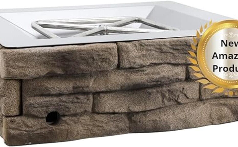 detailed review of landecor ledgestone fire pit