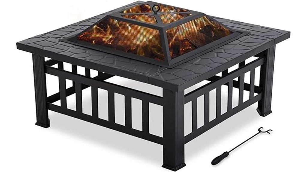 detailed review of vnewone 32 outdoor fire pit