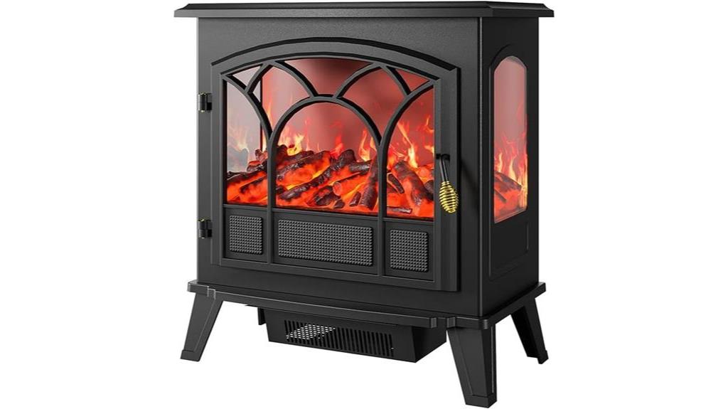 detailed review of vortextove fireplace