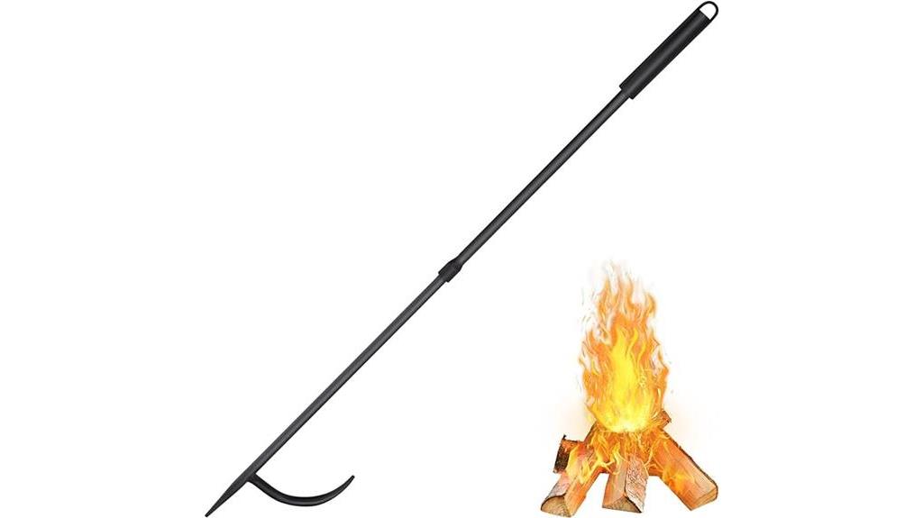 durable and versatile fire poker