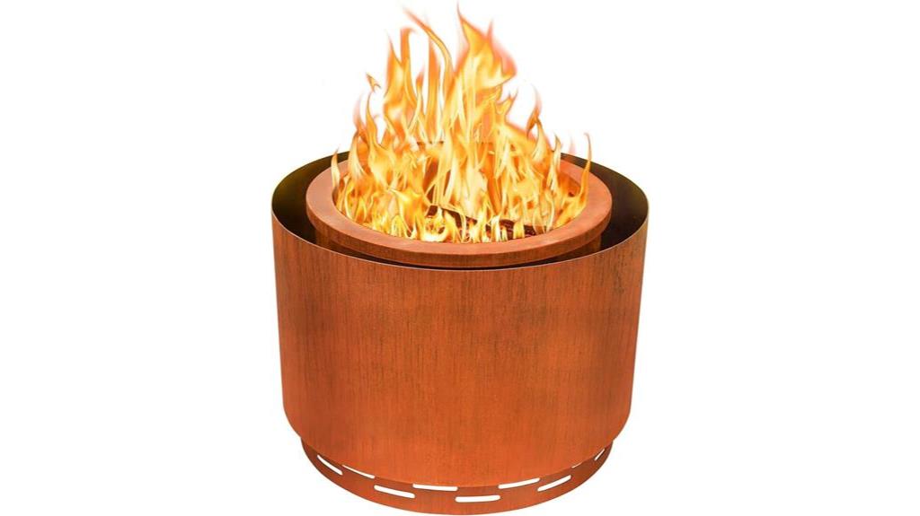 durable stylish fire pit