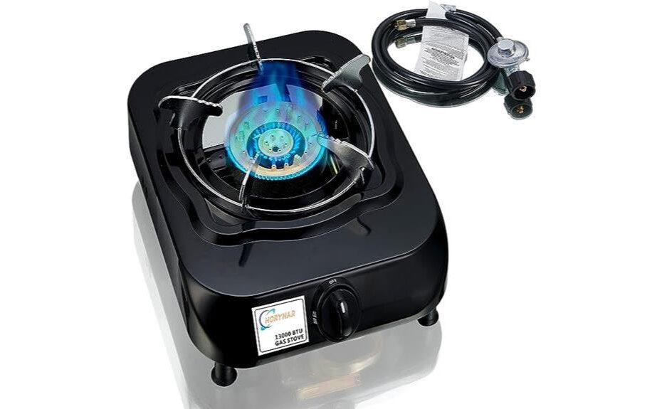 efficient and portable propane stove