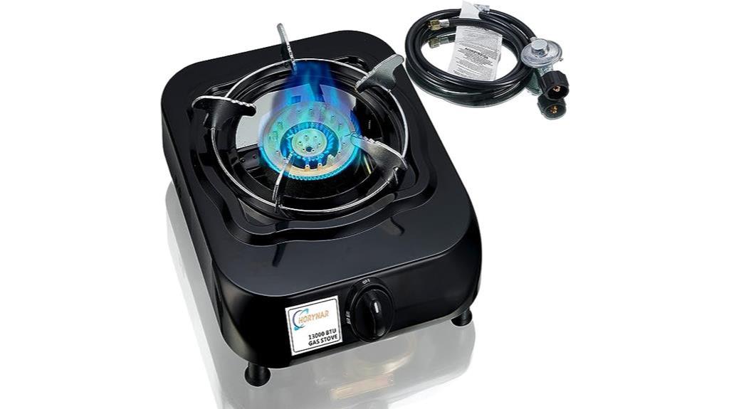 efficient and portable propane stove