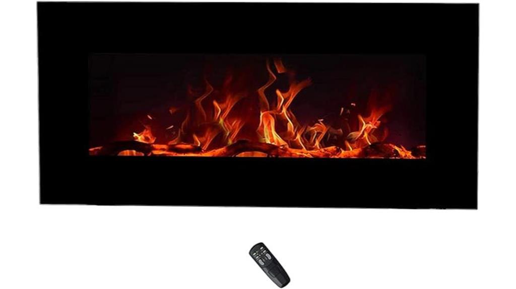 efficient and stylish electric fireplace
