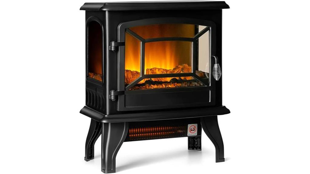 efficient and stylish electric fireplace