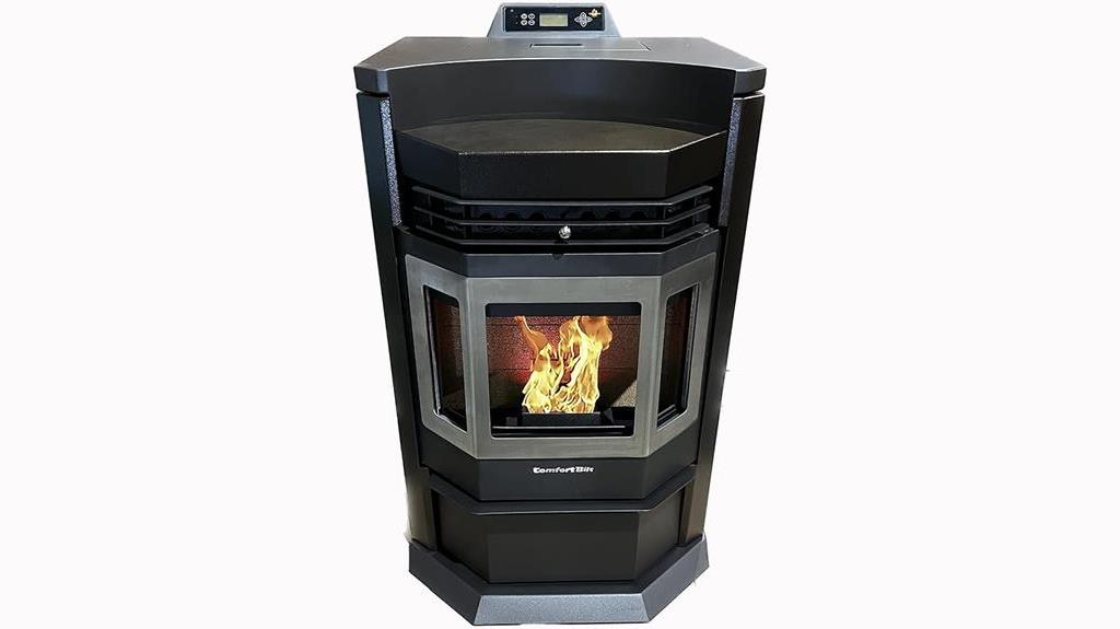 efficient and stylish pellet stove
