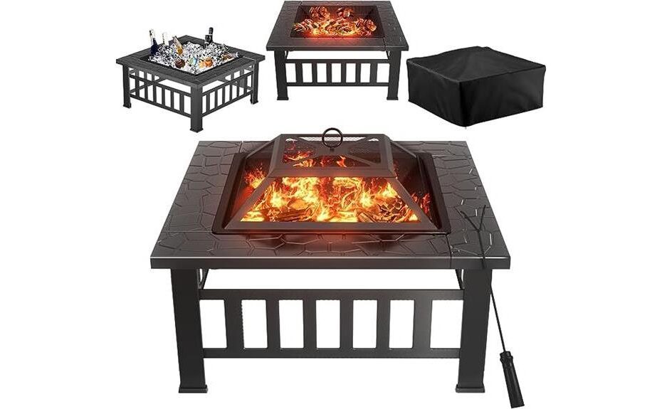 greesum fire pit table stylish and functional review