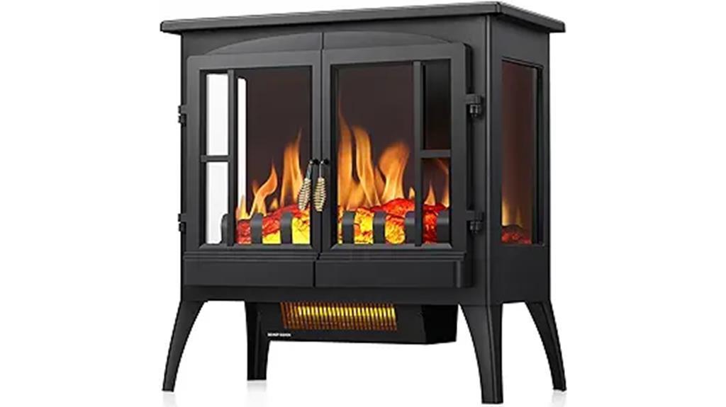 havato electric fireplace stove cozy convenient review