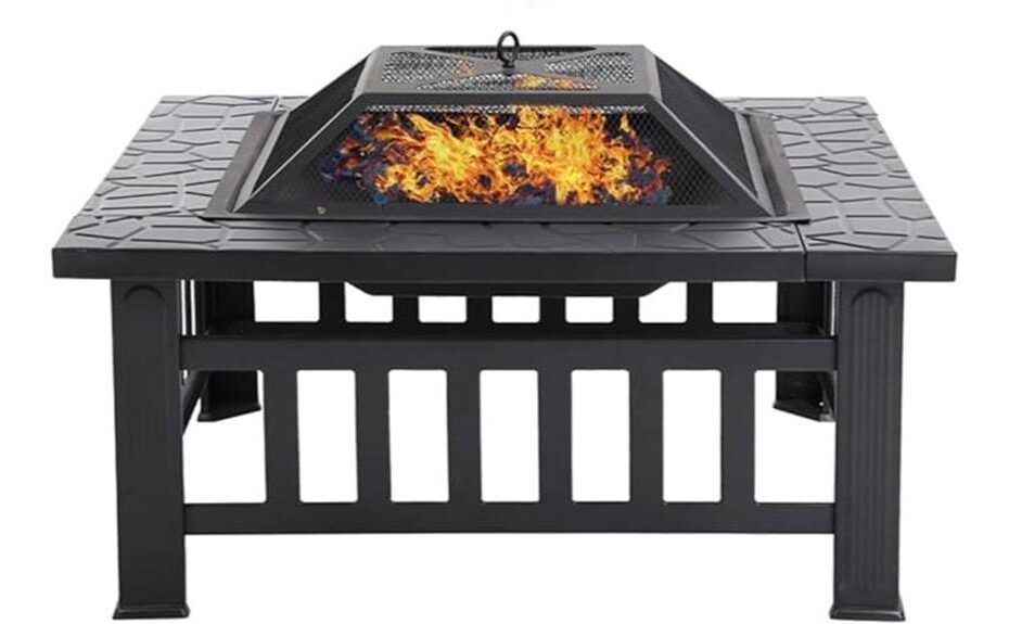 high quality outdoor metal fire pit