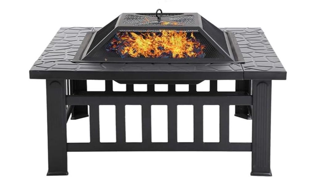 high quality outdoor metal fire pit