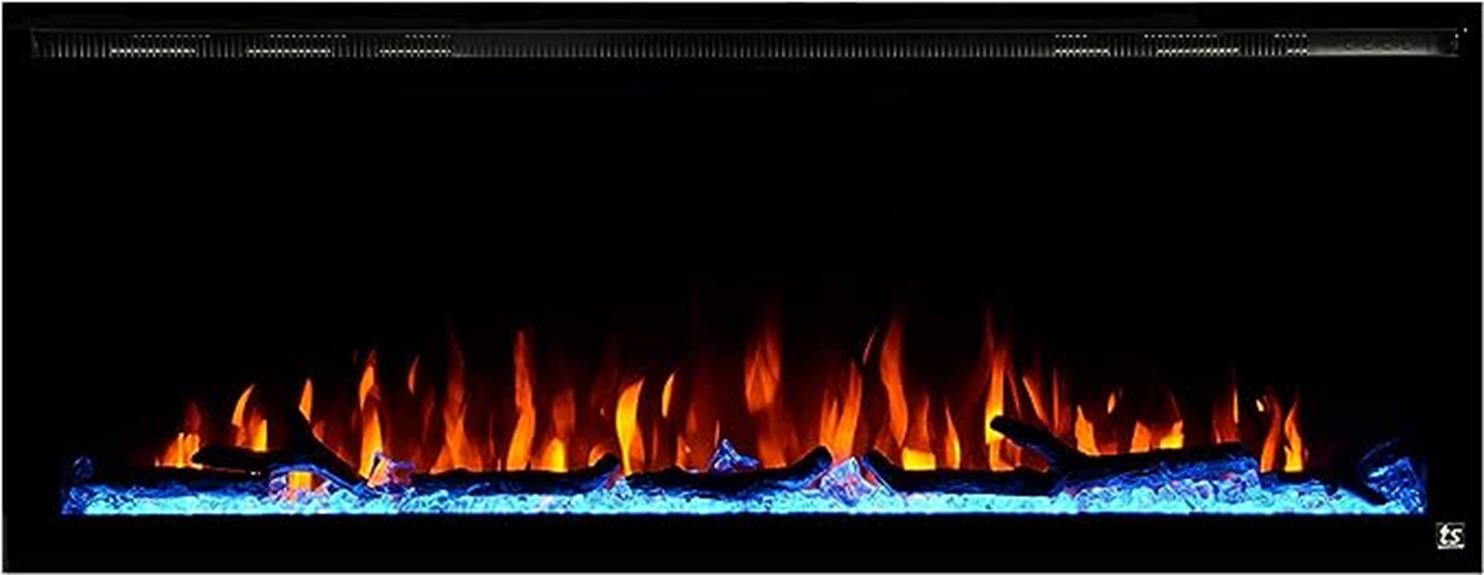highly rated electric fireplace review