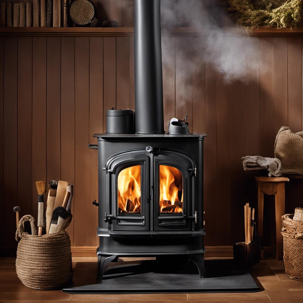 wood stove meaning