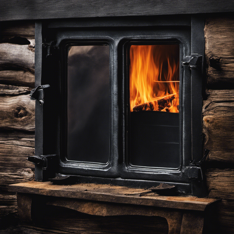How Do You Remove The Gunk In Wood Stove Windows Best Small Wood Stoves