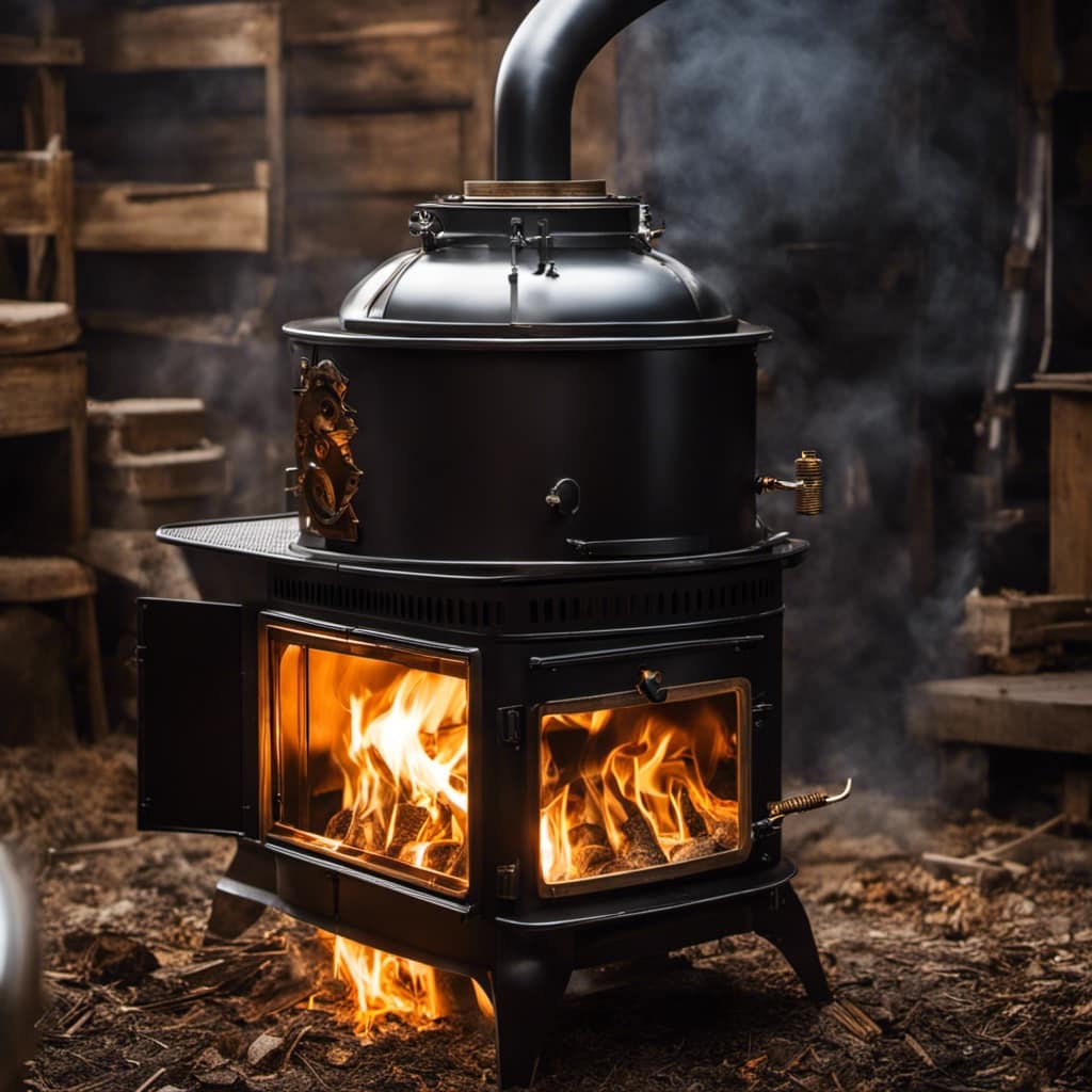 wood burning stove menards