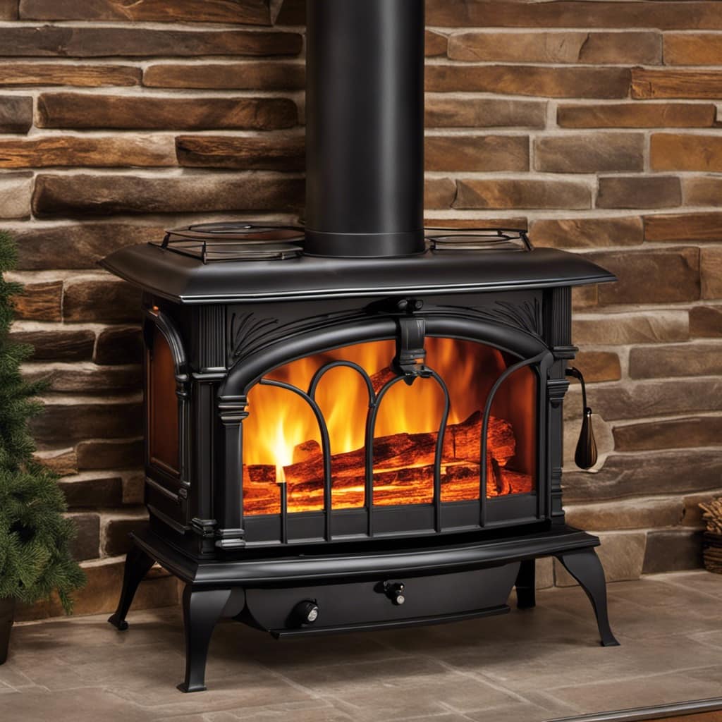 wood stove installation