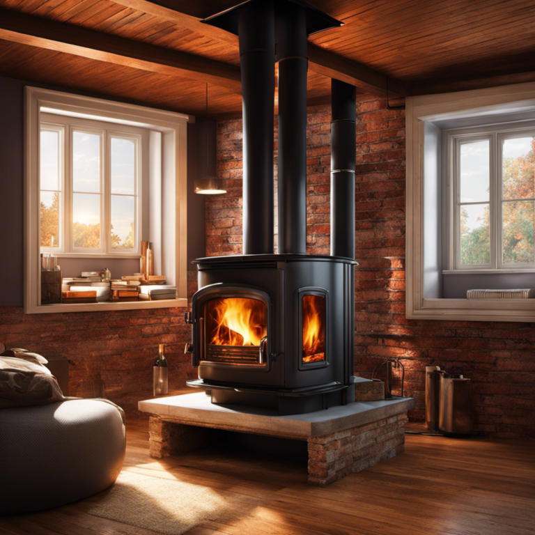 How Hot Is Too Hot For A Wood Stove Chimney Going From The Basement To