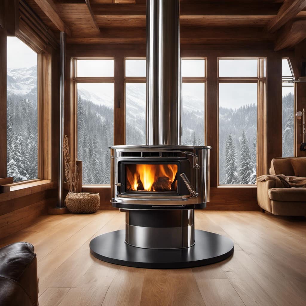 lowes summer heat wood stove