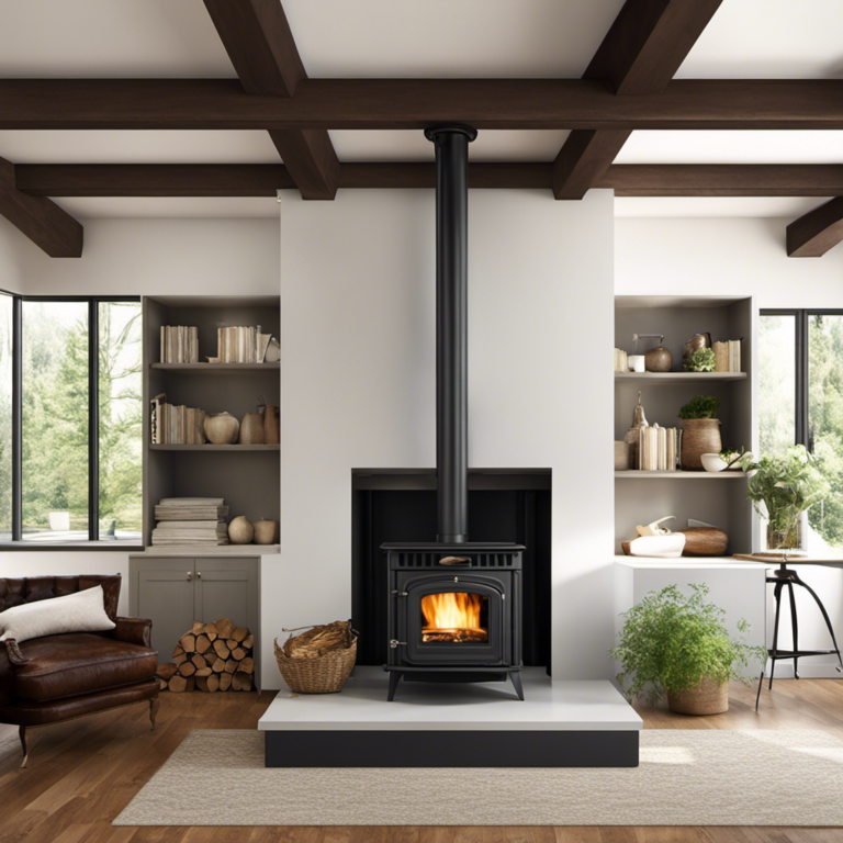 How Much Space For Wood Stove Vent Best Small Wood Stoves