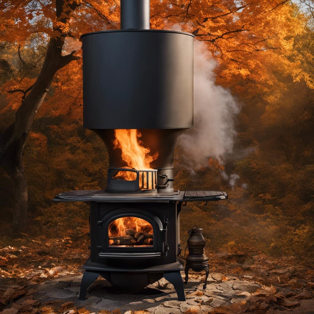 wood stove cooking