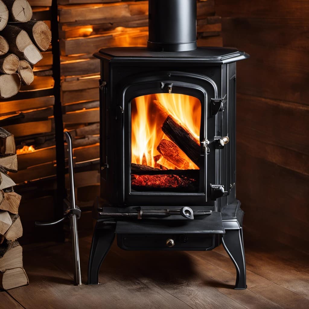 small wood stove