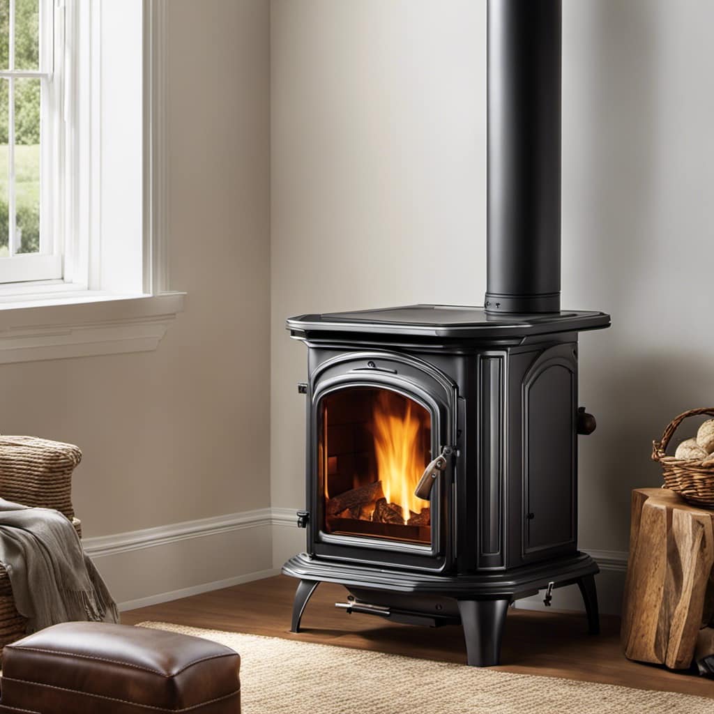 wood pellet stove