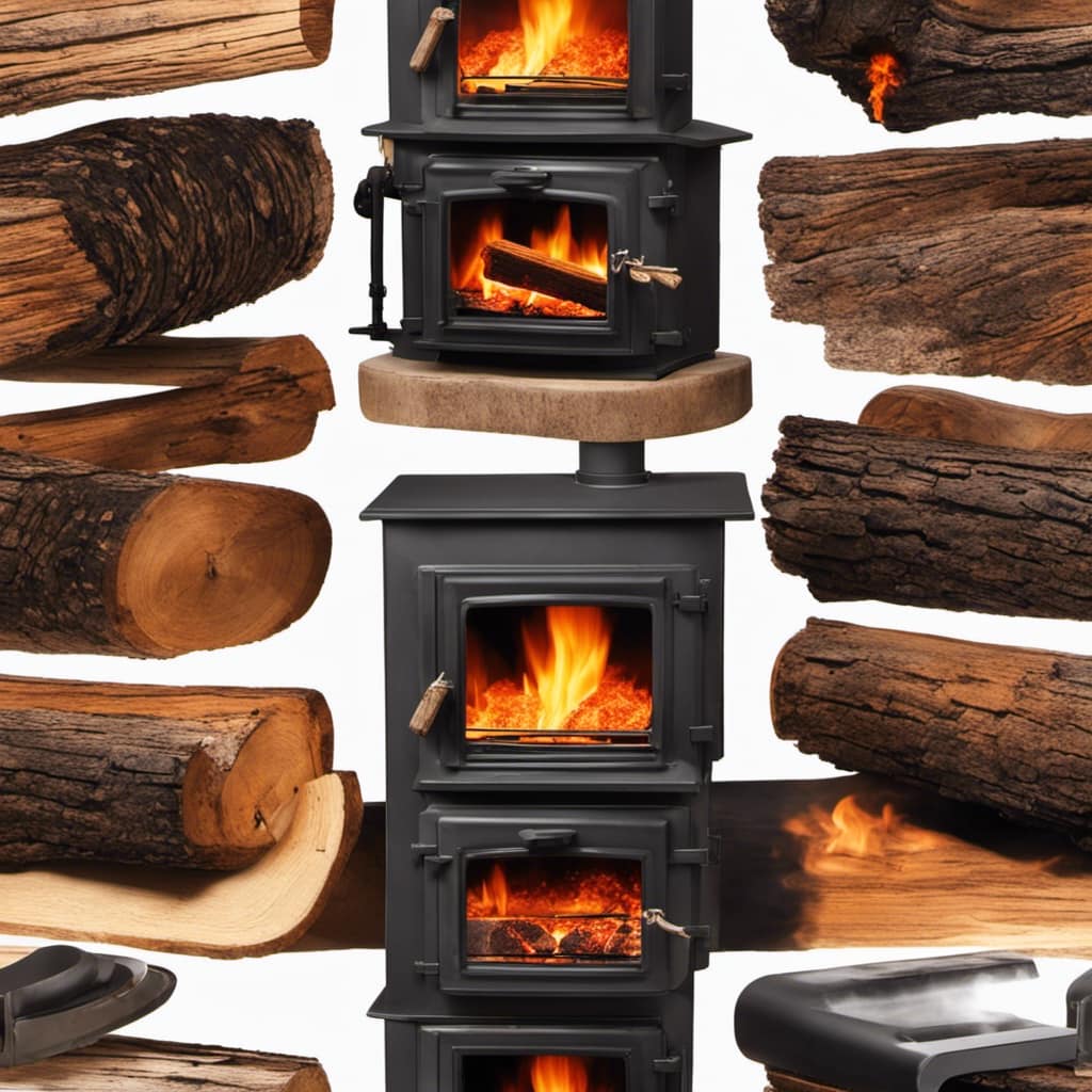 wood stove insert flex pipe