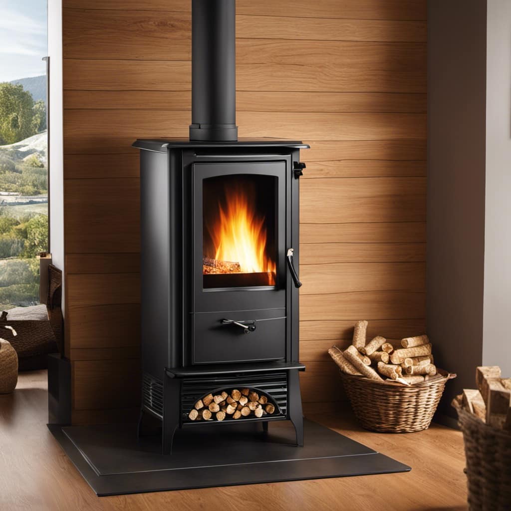 wood stove fireplace insert with blower