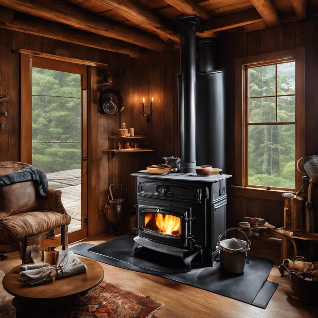 englander 2400 sq. ft. wood burning stove