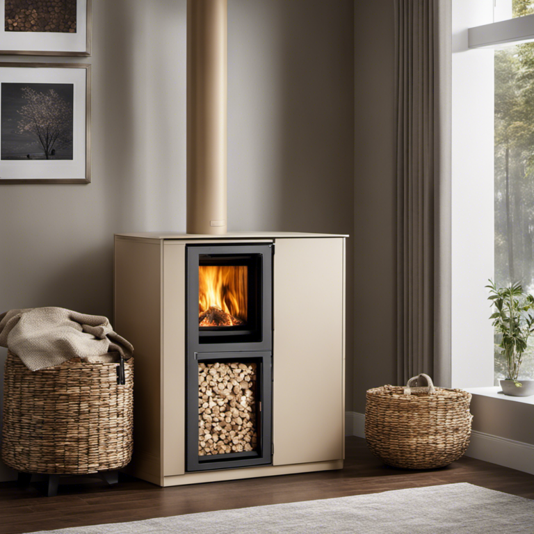 How to Hide Ugly Wood Pellet Bags by Pellet Stove Best Small Wood Stoves