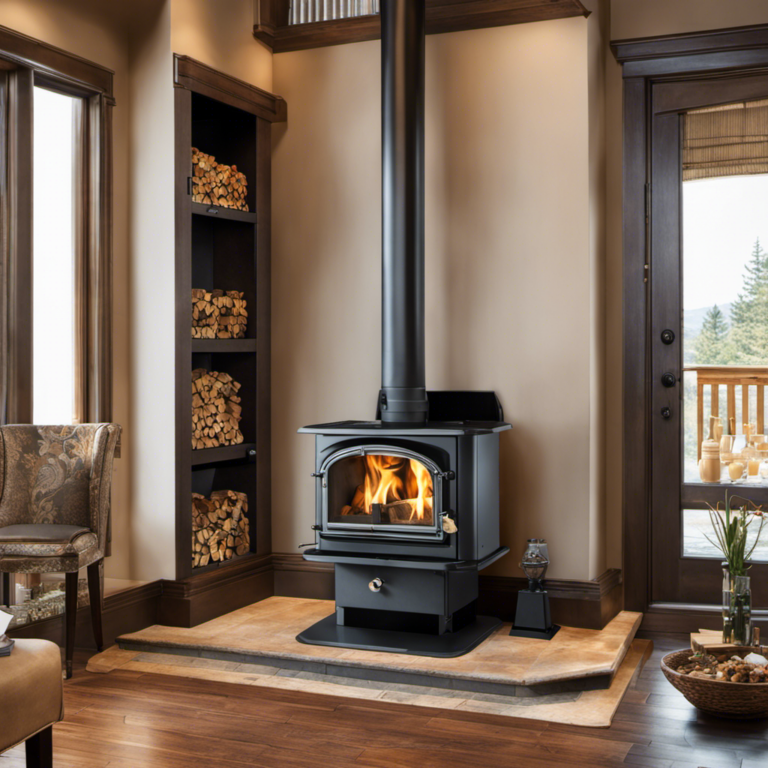 How to Hook up a Breckwell 2700 Bay Window Wood Pellet Stove - Best ...