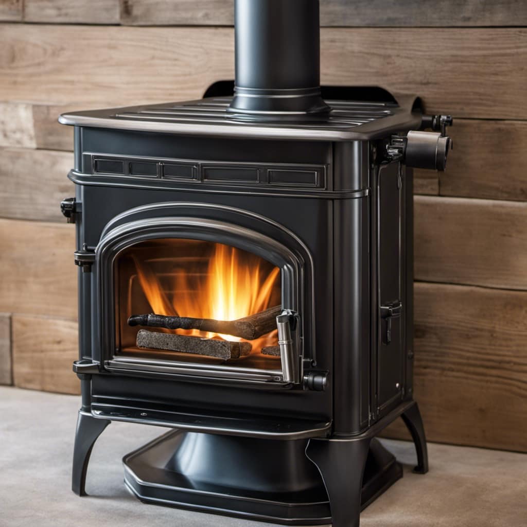 wood stove outdoor