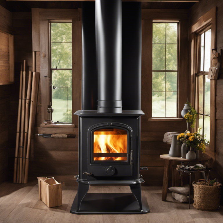 How To Install A Metal Chimney Flue For Wood Stove Best Small Wood Stoves