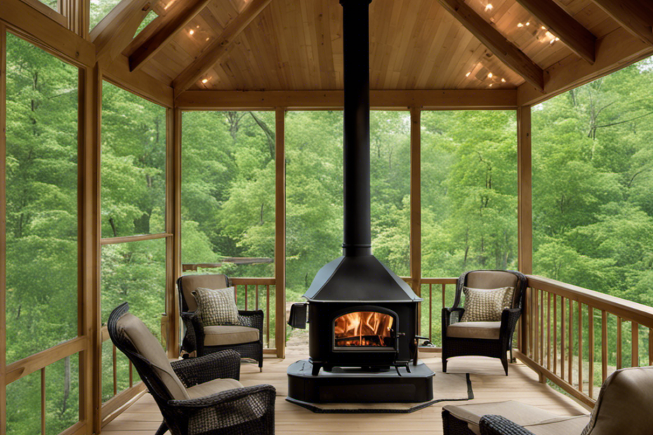 How To Install A Wood Stove On A Screen Porch Best Small Wood Stoves