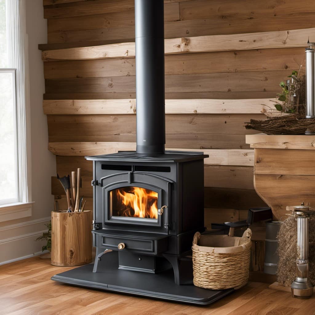 wood stove deutsch