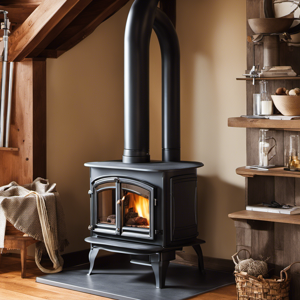 How To Install Doublecwalled Wood Stove Pipe Best Small Wood Stoves