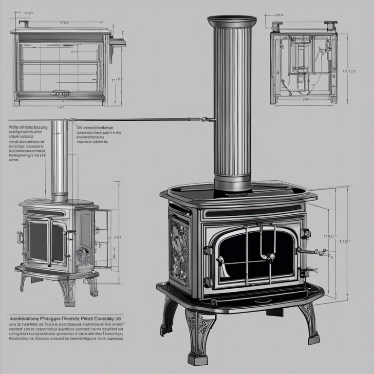 How To Install The Part That Come With My Consensus 2770 Wood Stove Best Small Wood Stoves