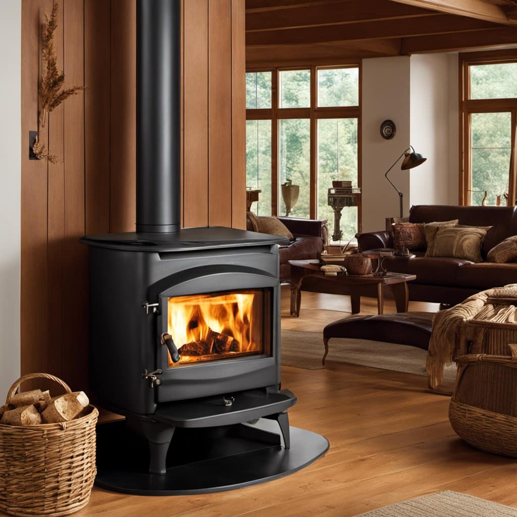 wood pellet stove