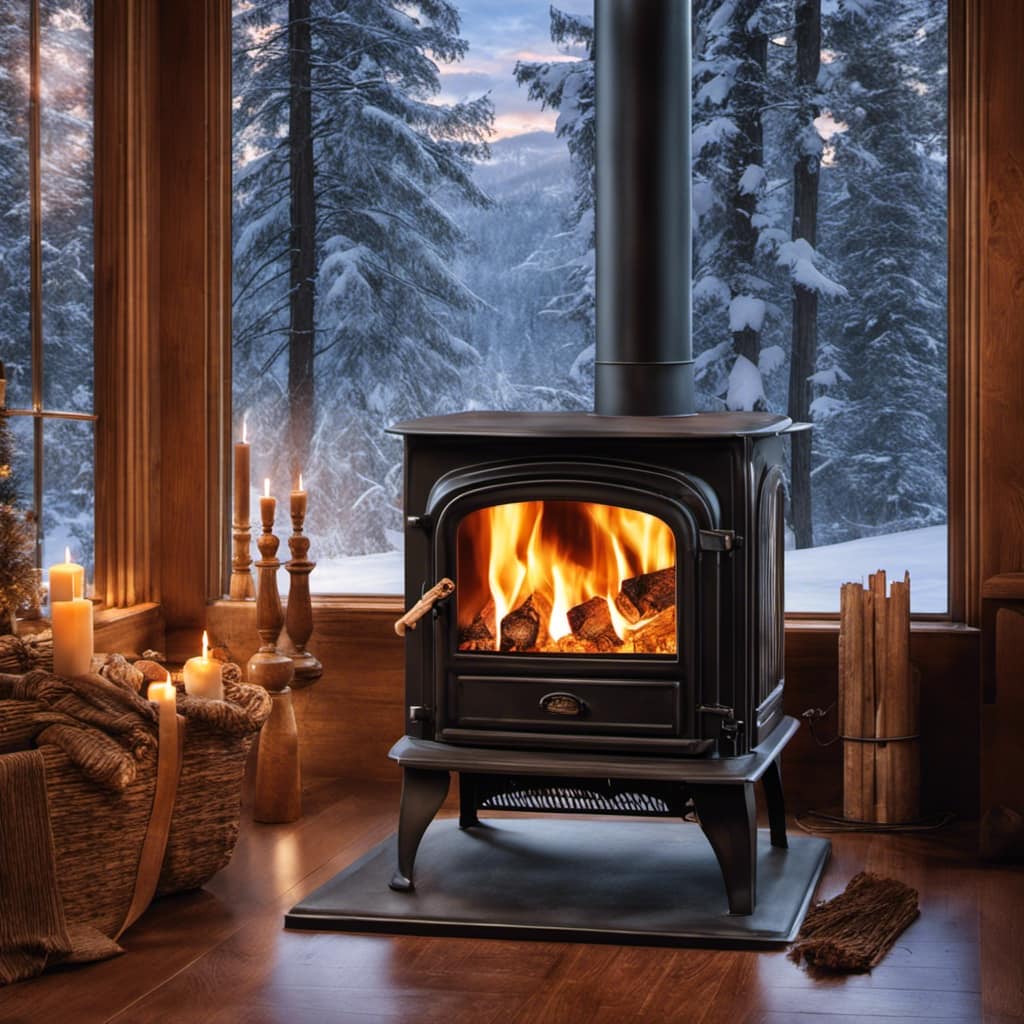 wood stove small