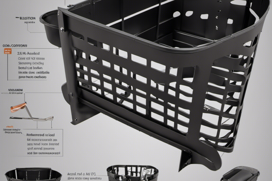An image that showcases a step-by-step guide on making a pellet basket for a wood stove