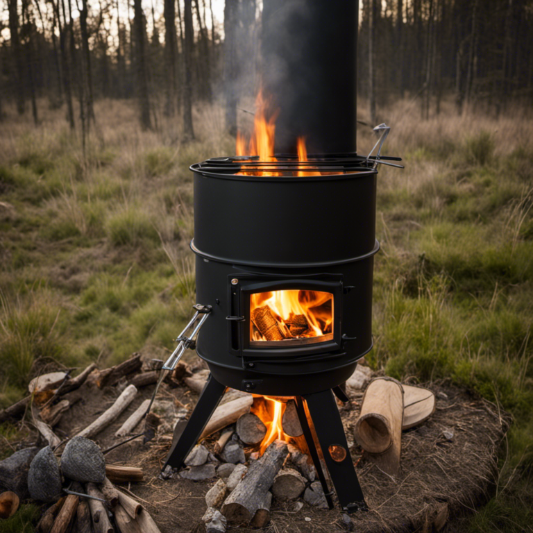 How To Make A Small Tent Wood Stove - Best Small Wood Stoves